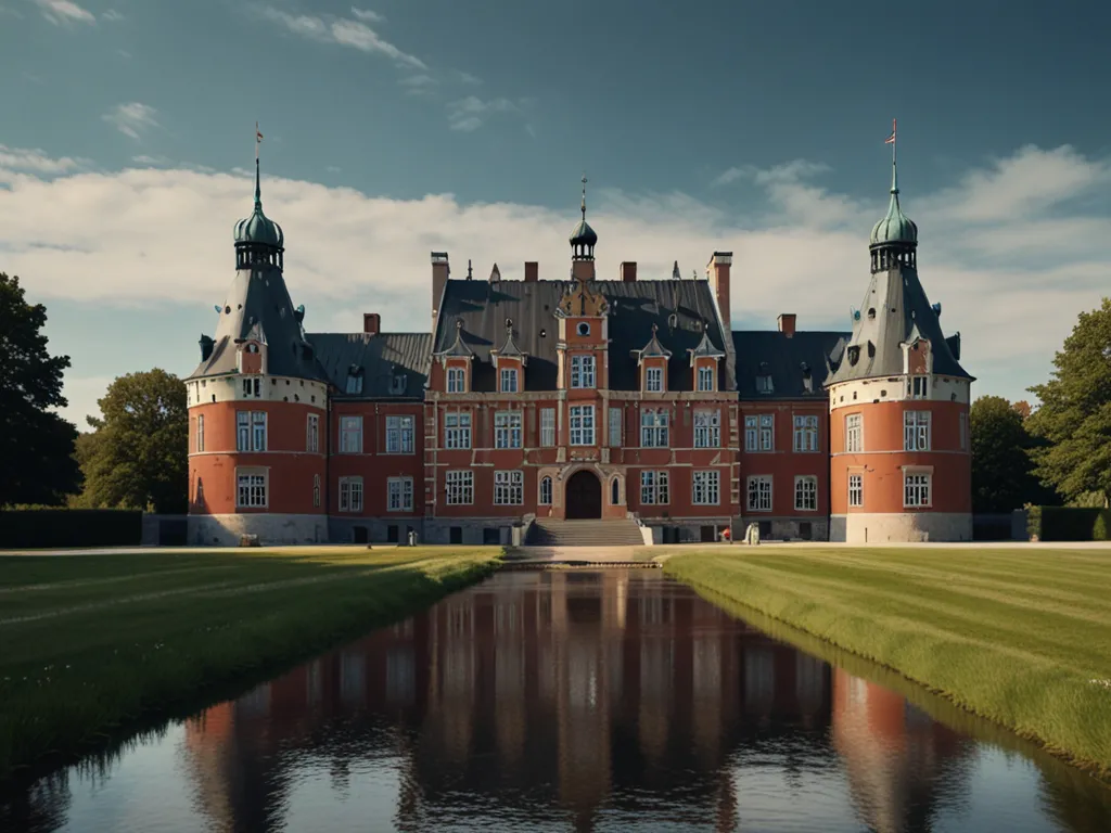 Dansk slot i historisk stil